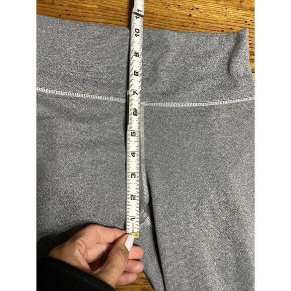 FABLETICS define high waisted crop leggings high rise gray SZ small - Picture 6 of 10